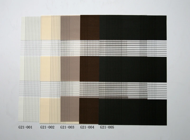 На заказ размер полупрозрачные полиэстер рулонные Зебра жалюзи окна шторы для гостиной 5 цветов