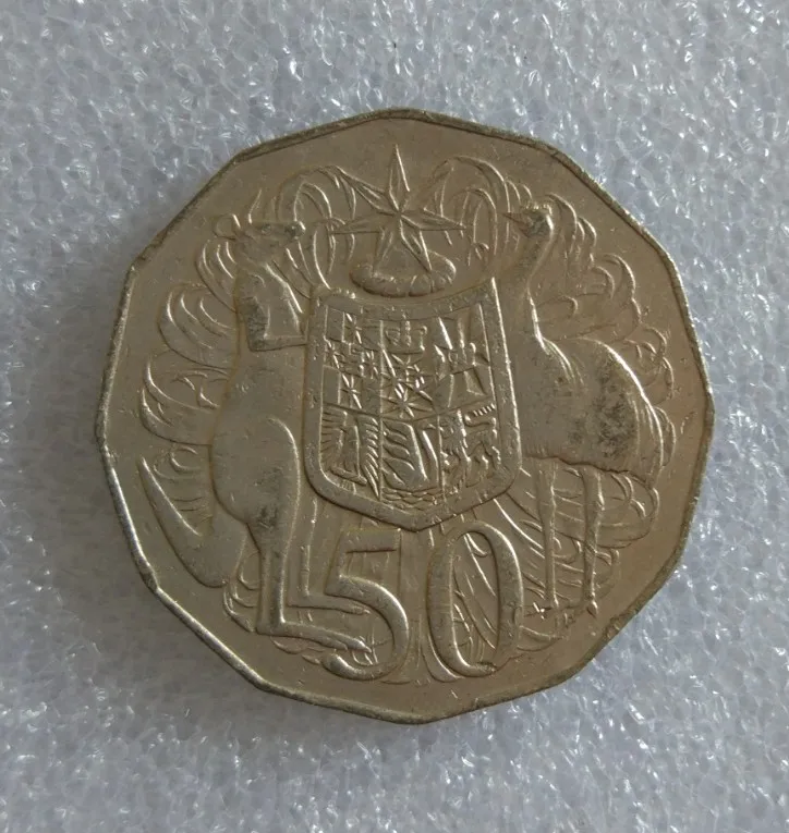 Australia 50 Cents Coin Commonwealth Country Coins collection World 100% Real and Original used coins old | Дом и сад