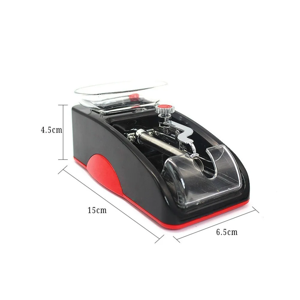 Professional 1pc Electric Easy Automatic Cigarette Rolling Machine Tobacco Injector Maker Roller Portable Tool