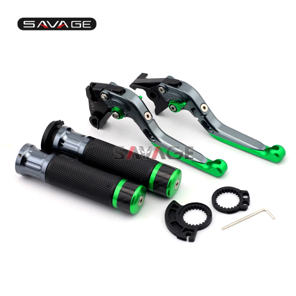 

For KAWASAKI Z800 2013-2016, Z750 2007-2012 Motorcycle Adjustable Folding Brake Clutch Levers Handlebar Hand Grips