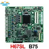 H67SL 6 lan industrial Router Firewall Motherboard upport i3/i5/i7processor with6*USB 2*COM ► Photo 1/5