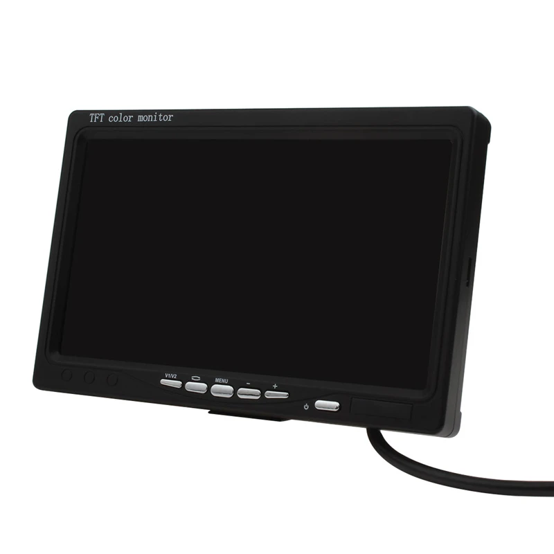 12 В постоянного тока/24 HD 7 дюймов 800x480 цветной ЖК экран монитор заднего вида