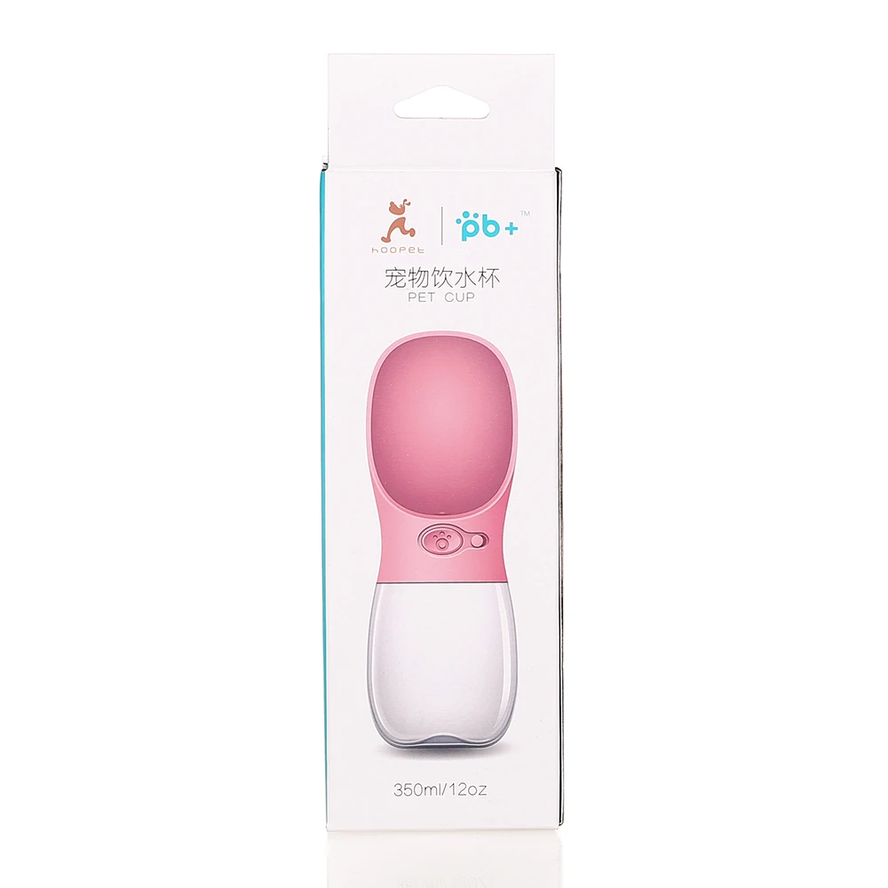 HOOPET Pet Dog Fedding Bottle Food Grade Plastic Outdoor Travel Portable Pet Dog Cat Drinking Water Bottle Tool HOOPET Pet Dog Fedding Bottle Food Grade Plastic Outdoor Travel Portable Pet Dog Cat Drinking Water Bottle Tool