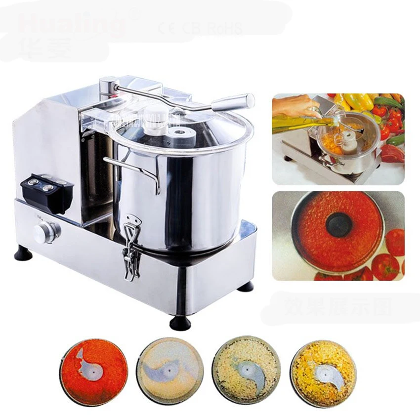 Овощерезка для мяса и овощей 9Л 110 В/220 В 1500 3000 об/мин|Кухонные комбайны| |