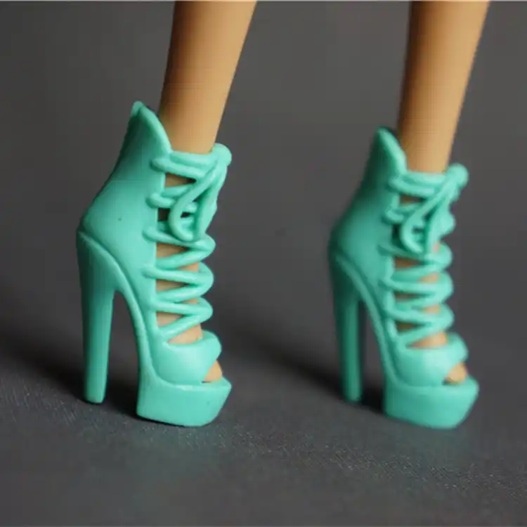 Novos sapatos de moda para barbie boneca 1/6