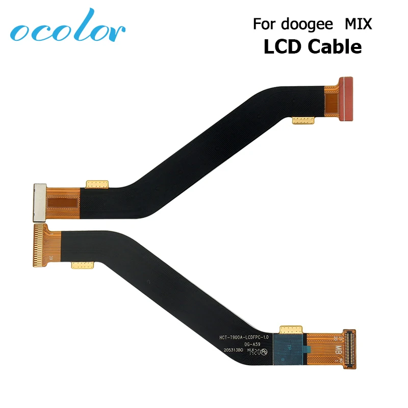 

ocolor For 5.5" Doogee Mix Silver Mobile Phone LCD Flex Cable Connector Replacement For Doogee Mix Mobile Phone Accessories