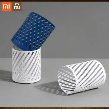 

2 color xiaomi mijia wrought iron twill cylindrical pen twill design multi-purpose use storage desktop smart home