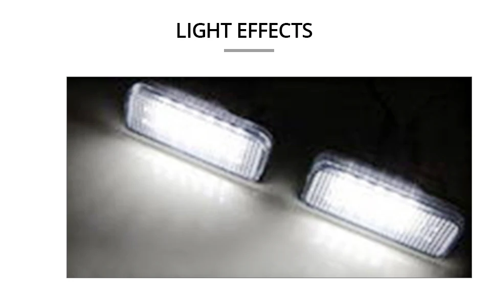 LED License Plate Lights For Mercedes Benz_03