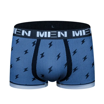 

Sexy Men Underwear Boxer Shorts Male Panties Seamless Soft Men's Underwear Boxers Thunder Mens Underpants Lingerie Panties M0045