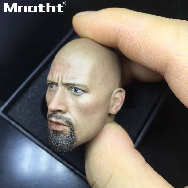 

BELET 1/6 Scale Boulder Johnson Head Sculpt Fast & Furious BT013 Male Soldier Head Carving Model m5 Toys