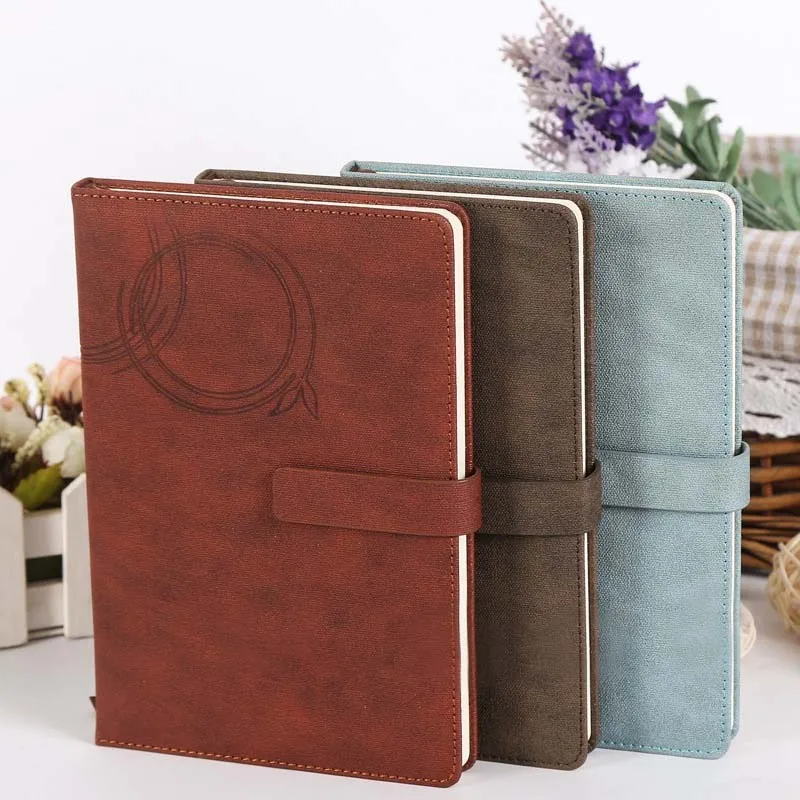 

Dotted Hard Cover Leatherette Dot Inner Diary Bullet Journal Bujo