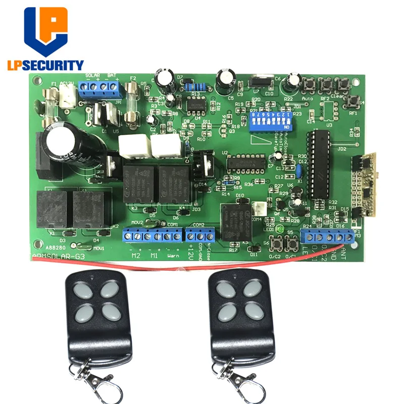 150kg automatic swing gate opener motor operator circuit board