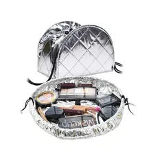 Drawstring shrink Women’s Cosmetic Bag Travel Toiletry Makeup Case Beautician Organizer Pouch Accessories Supplies Products