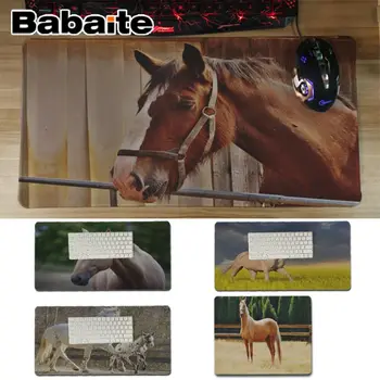 

Babaite In Stocked Horse Anti-Slip Durable Silicone Computermats Professional Gaming Mousepad Keyboard Mat