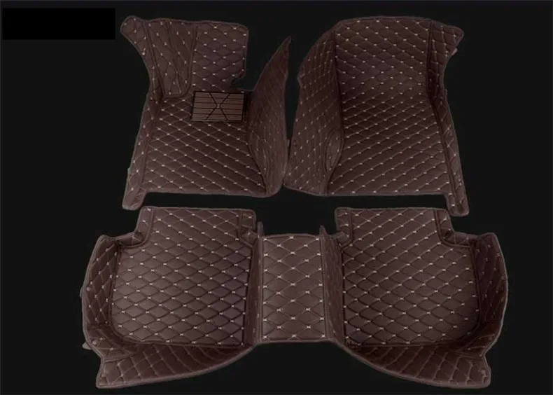 

For Peugeot 408 2016.2017.2018 Floor Mats Auto Foot Carpets Car Step Mats High Quality Brand New Embroidery Leather Mats