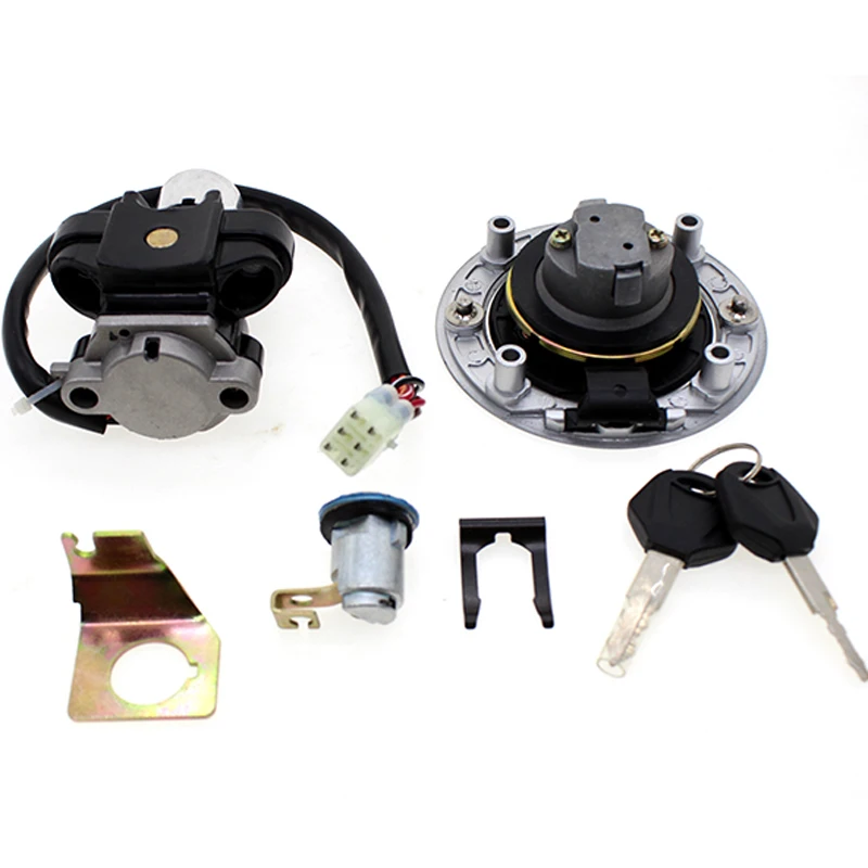 Для Suzuki GSXR750 GSXR600 GSXR 600 750 1996-2000 мотоцикл 12 в замок зажигания газовый CapTank Блокировка сиденья ключ