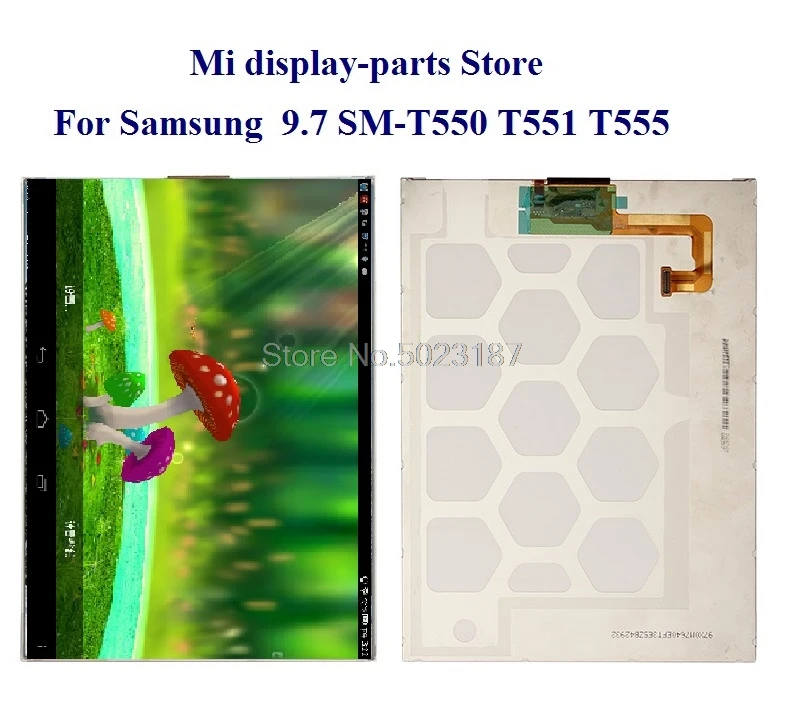 For Samsung Galaxy Tab A 9.7 SM-T550 T550 T551 T555 LCD Display Screen Free Tools