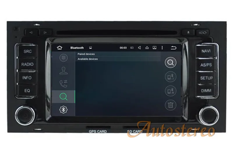 Android 7.1 4 ядра dvd-плеер автомобиля для VW Volkswagen Touareg 2003-2010 Car GPS навигации стерео Радио Bluetooth WI-FI