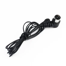 Black FM Antenna 75Ohm UNBAL for Sound Natural Sound Stereo Receiver Antennas For FM Radio/Hi-Fi/DAB/ TV Indoor use 