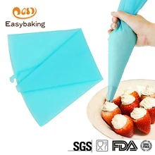 Аксессуары для кухни, силиконовая обледенительная окантовка, выдавливание крема, кондитерский мешок, инструменты для украшения торта