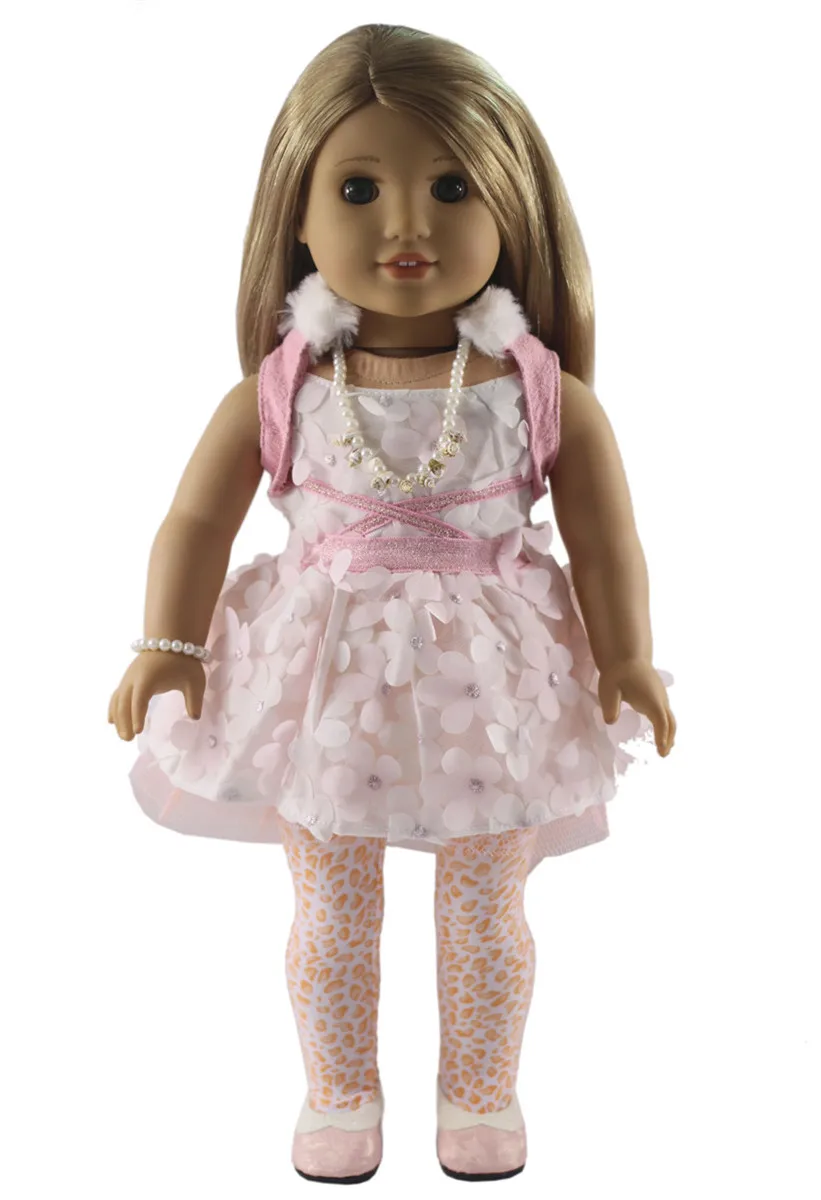 Fashion Doll Clothes Set Toy Clothing Outfit for 18 inch American Doll Casual Clothes Many Style for Choice X114