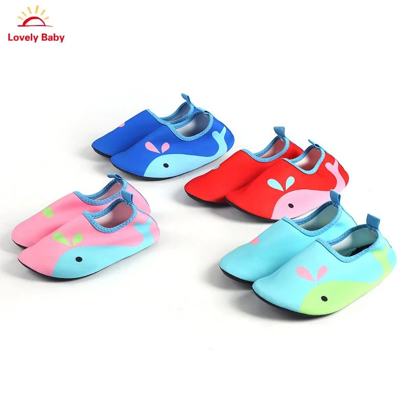 

Children's beach shoes baby soft floor indoor shoes surf snorkeling swim socks boys and girls anti-slip home barefoot kids shoes