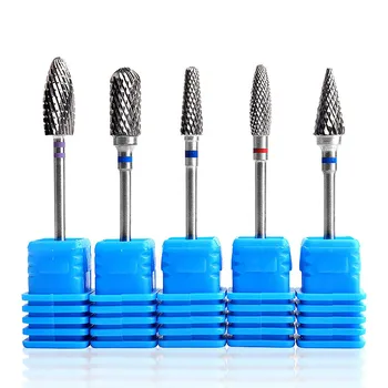 

ACCHAMP Ceramic Nano Coated Carbide Nail Drill Bit Gel Remove Polishing Manicure Tools High Wear Resistance Manicura Cutters BS