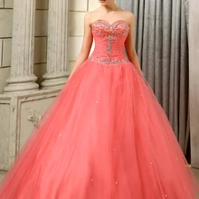 Недорогое бальное платье пышные платья из органзы с бисером, расшитое блестками, милое 16 платье с курткой vestido de 15 rosa