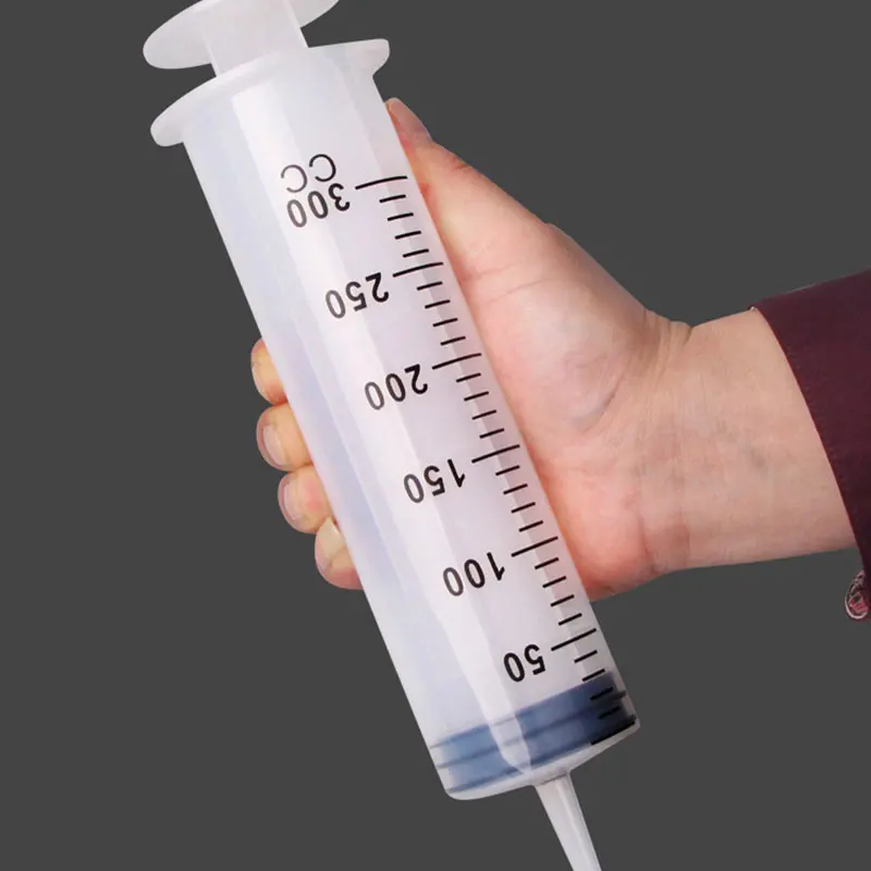 

syringe 200 ml For Pets Disposable Syringe Plastic 200 Ml Large Clear Hydroponics Lab Kitchen Pet Feeder large plastic syringes