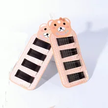 Черные невидимые заколки для волос волна прямые булавки Грипсы заколка простая шпилька для волос