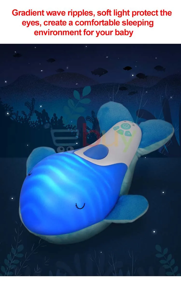 Детские плюшевые игрушки Сон успокоить Дельфин мягкая, куклы для детей для малышей новорожденных спальный развивающие подарки