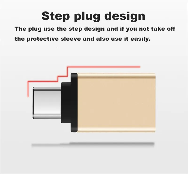 SIANCS USB 3,0 type C OTG Кабель-адаптер для huawei Xiaomi 5 4C Macbook Nexus 6p type-C USB-C OTG конвертер для всех телефонов type-c