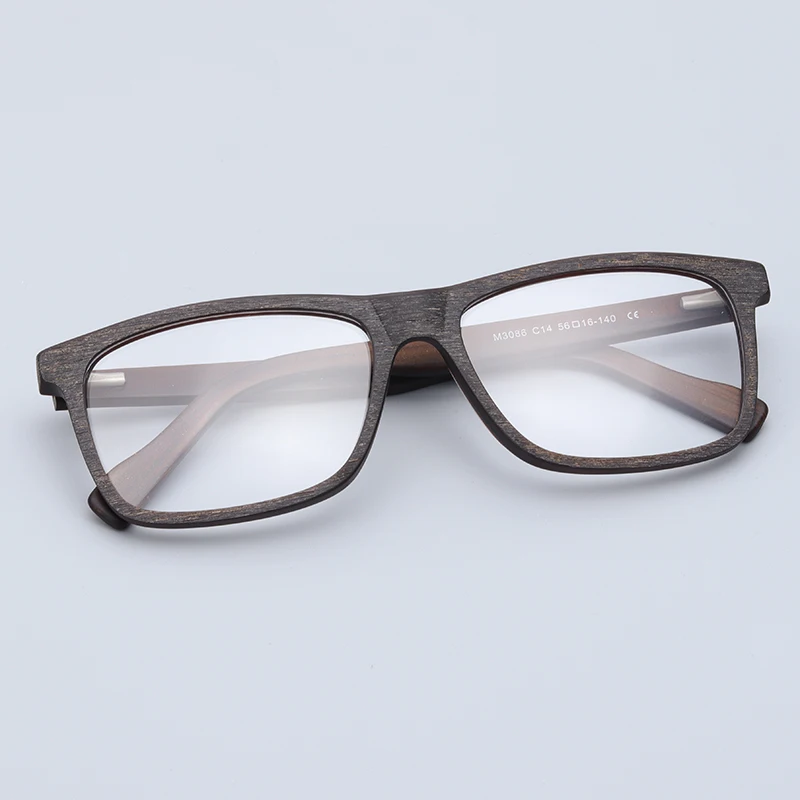 Ацетатная мужская оправа для глаз, мужские винтажные Ретро очки с плоским верхом, прозрачные линзы, ретро очки, оправа# M3086
