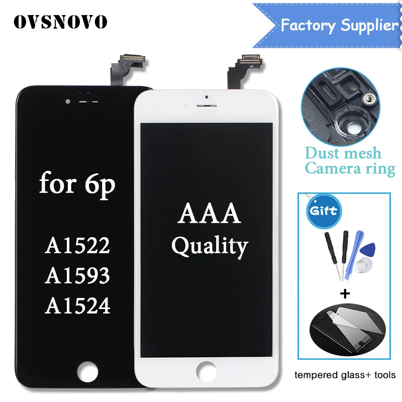 

LCD Display Digitizer For iPhone 6 plus 5.5inch Lcd Touch Screen Replacement for iPhone 6p screen A1522 A1593 A1524 with tools