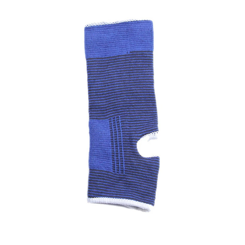 1PC Elasticated Knee Blue Knee Pads Knee Support Brace Leg Arthritis Injury GYM Sleeve Elasticated Bandage Ankle Brace Support # (1)