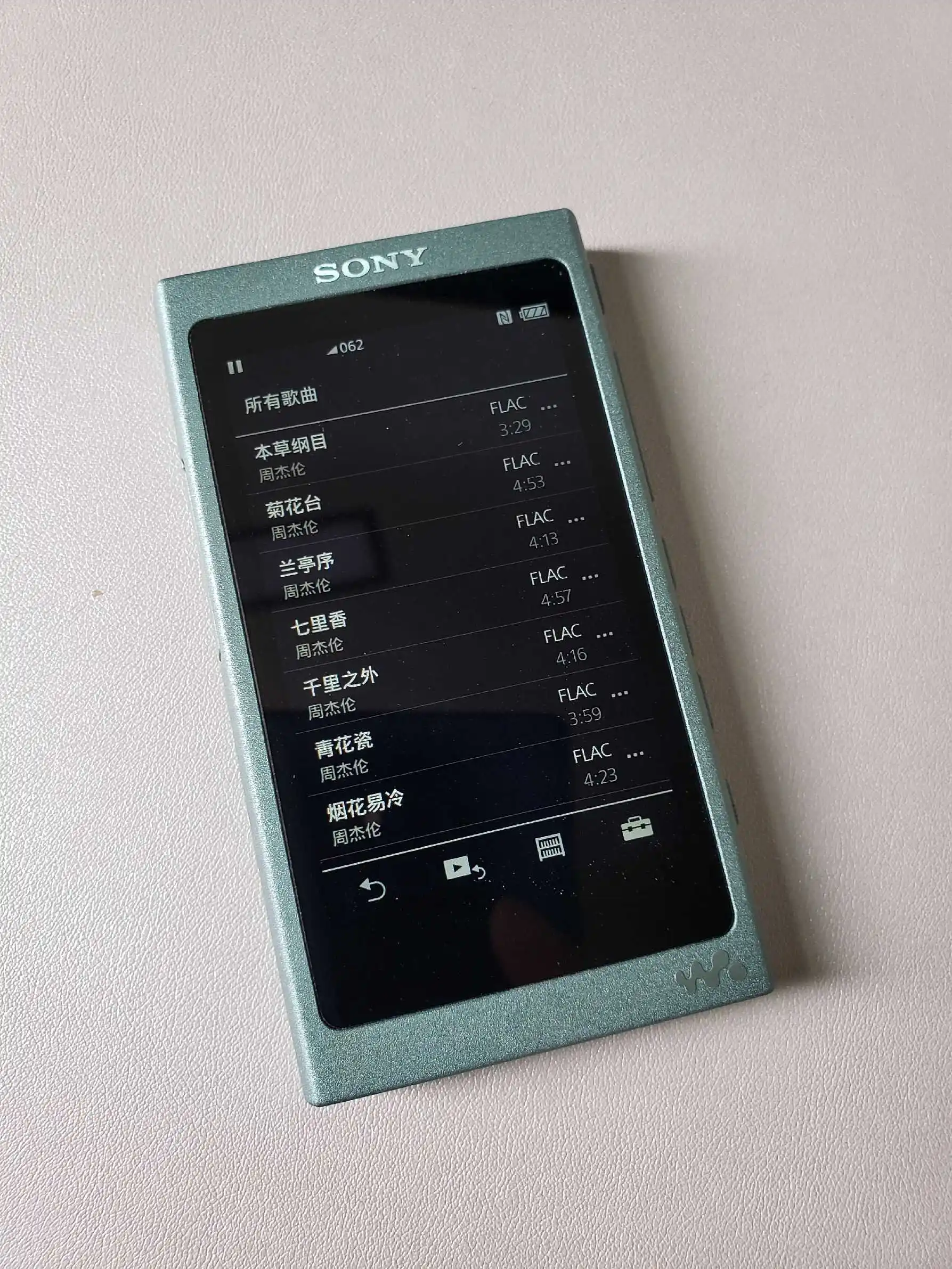 Б/у SONY NW A45 Walkman с музыкальным плеером высокой четкости сенсорным экраном для