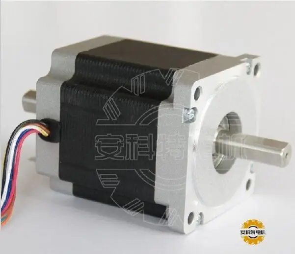 

ACT Motor 1PC Nema34 Stepper Motor 34HS9820B 890oz-in 98mm 2A 8-Lead Dual Shaft CE ISO ROHS CNC Router US DE UK IT FR JP Free