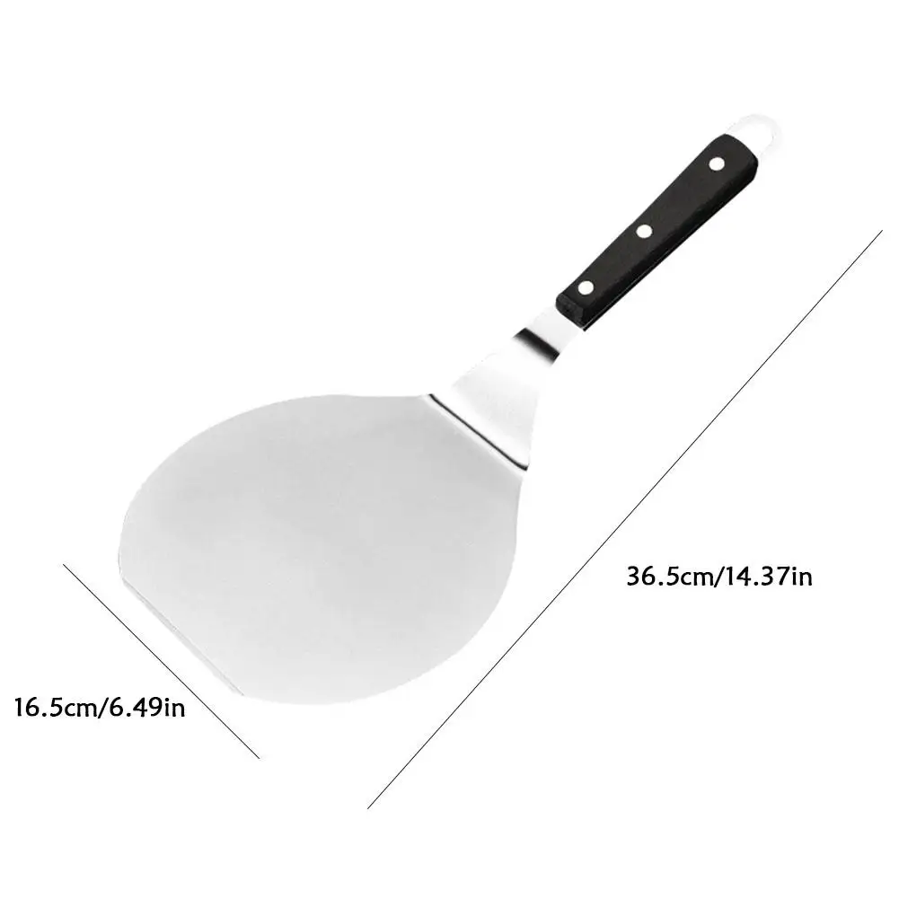 1PC Stainless Steel Cake Pizza Steak Transfer Shovel Teppanyaki Tools Bread Pizza Steak Knife Cutting Tool Kitchen Baking Tools