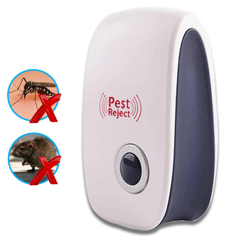 

Electronic Ultrasonic Efficient Mosquito Repellent Non-Toxic Mouse Mosquito Repellent Reject Moth Pests Tool