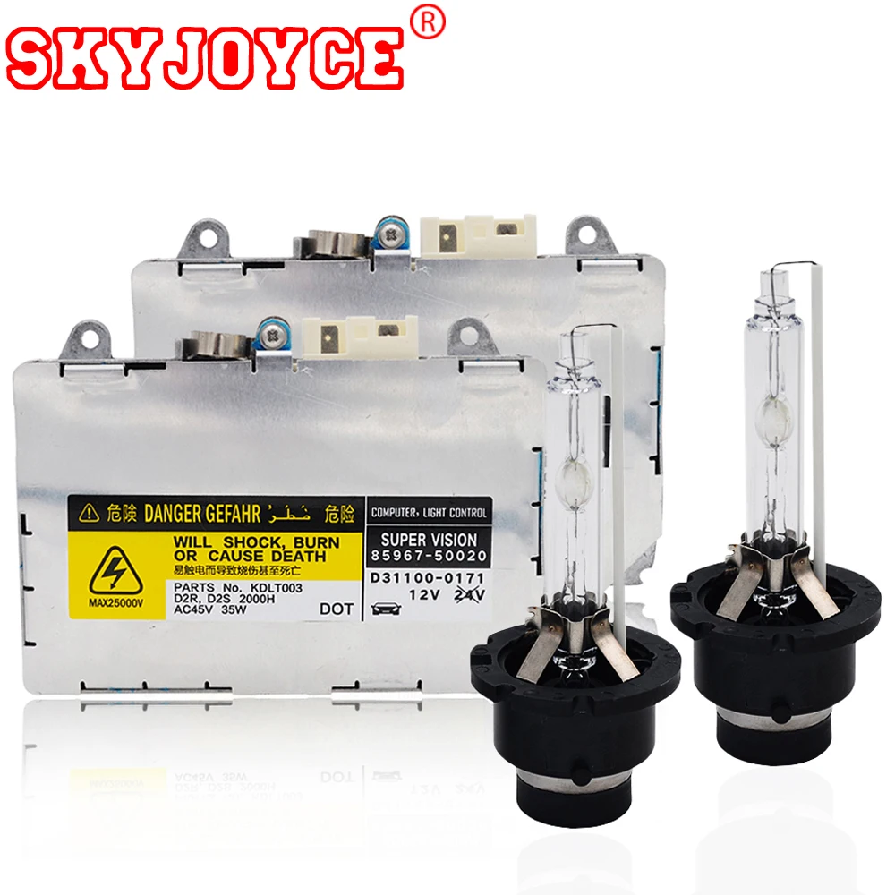 SKYJOYCE Original Xenon Kit D2S Xenon Ballast Ignitor Box D2 D2R Control Unit Ballast D2S 4300K-8000K 85967-08010 85967-50020 (5)