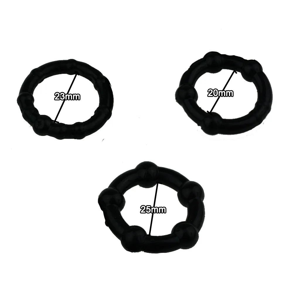 3 шт. кольца на пенис для задержки эякуляции|triple cock ring|cock rings for mencock ring |