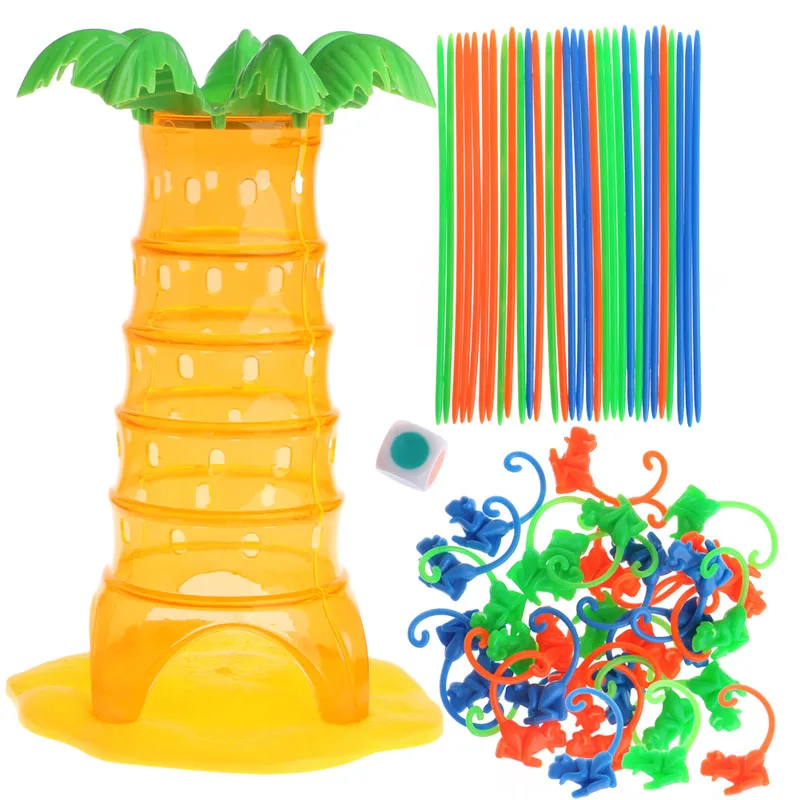 

1pc Falling Monkey Skill Action Puzzle Game Children Family Fun DIY Game Toy