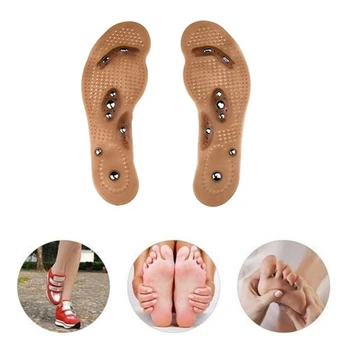 

35-40/41-45 Body Acupressure Slimming Insoles Foot Care Cushion Slimming Gel Pad Therapy Acupressure Massaging Cushion