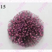 220 шт., 3 дюйма, модная пачка и органза, изысканные банты для волос, разноцветные бант для волос для девочек, клипсы