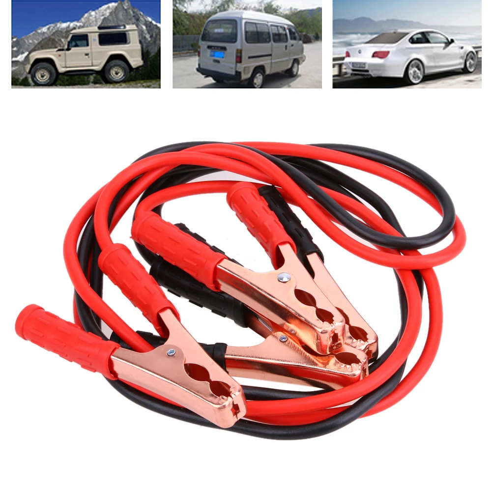 Cable de refuerzo 500A línea de batería de coche camión fuera de carretera Auto coche salto Cable suministros de electrónica de coche