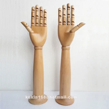 

Watches / Jewelry / bags display hand, High grade wooden mannequin hand