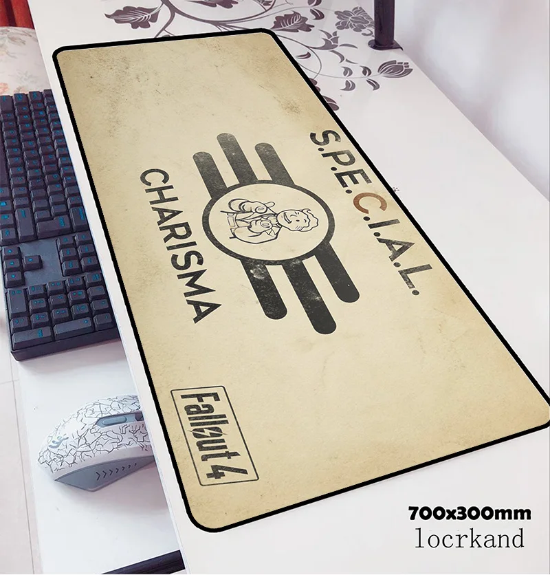 

fallout mouse pad 70x30cm gaming mousepad anime Boy Gift office notbook desk mat laptop padmouse games pc gamer mats