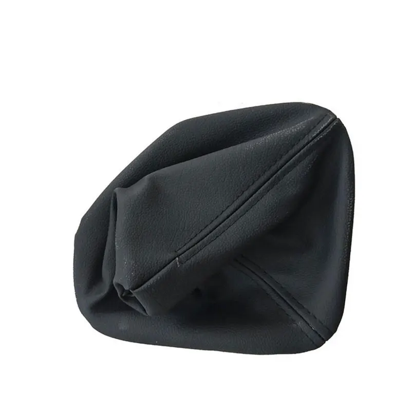 Car Shift Gear Stick Manual Shift Boot Black Leather Boot For BMW E39 Car Styling