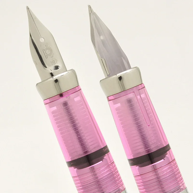 Platinum Japan прозрачные перьевые ручки из нержавеющей стали PGB-3000A