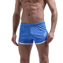 Мужские дышащие шорты, брюки, спортивные беговые бегущие брюки спортивные мужские спортивные тренажеры для фитнеса, Мужские Молодежные быстросохнущие шорты для бега M-3XL